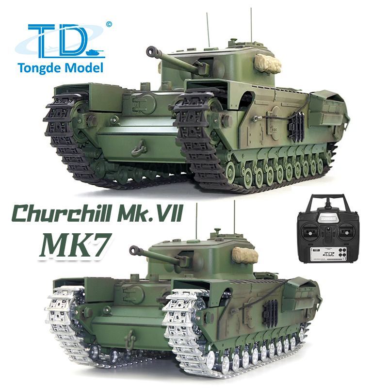 Home Automation Tutorial - Tongde Rc Tank 1/16 Churchill Mk.