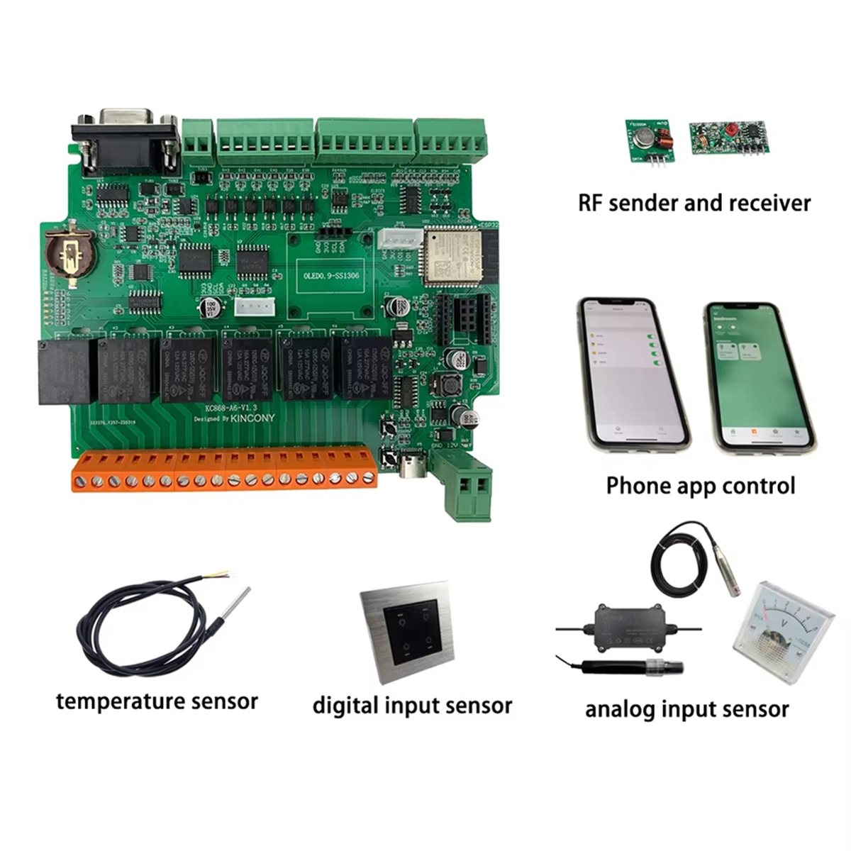 KC868-A6 ontwikkelbord MQTT We - Home Automation Systems Diy recensie en prijs